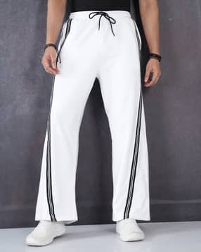 Shein Men Full Length Contrast Striped Track Pant-picture-13