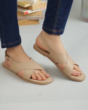 Shein Women Criss-Cross Strap Slingback Style Sandal-picture-32