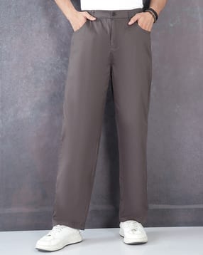 Shein Men Full Length Semi Elasticated Waist Pant-picture-16