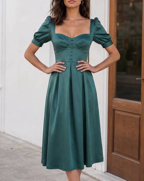 flowy gown dresses I'm always a fan of a dress🤍 Dress @runawaythelabel Use [FARIBA15] for 15% off long sleeve flowy wedding dress main image 0