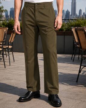 Shein Men Full Length Semi-Elasticated Waist Pant-picture-38