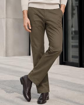 Shein Men Ankle Length Pants With Welt Pocket-image-47