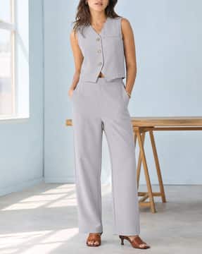 Buy Grey Co-ord Sets for Women by Shein Online | Ajio.com