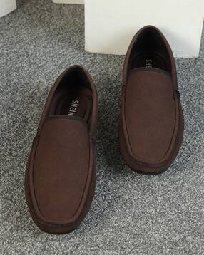Shein Men Low Top Square Toe Slip On Loafers-picture-27