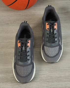 Shein Men Lace Fastening Mesh Detail Self-Design Running Shoe-image-35