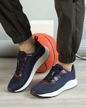Shein Men Lace Fastening Mesh Detail Running Shoes-picture-19