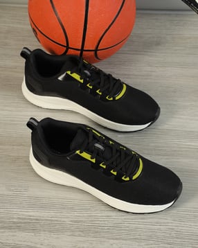 Shein Men Lace Fastening Mesh Detail Running Shoes-image-20