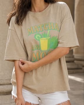 Shein Drop Shoulder Graphic Chest Print Crew Tshirt-image-32