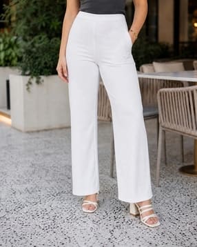 Shein Full Length High Rise Elasticated Waist Pants-picture-35