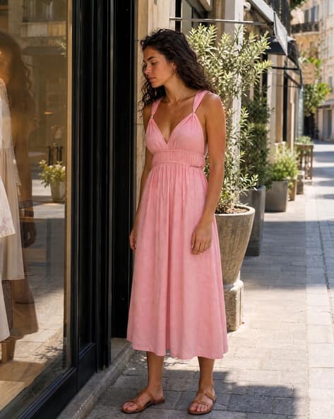 shein empire waist dress Buy Blush Pink Dresses for Women by Online Discontinued - FRISCO Red Light Aqua Plus size Size:UK 12 | EU 38 | US 08