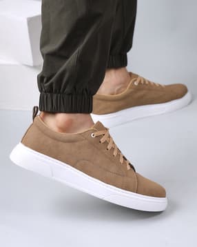 Shein Men Low Top Lace Fastening Court Sneakers-picture-13