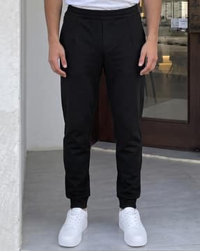 Shein Shein Men Ankle Length Flexi Waist Panelled Joggers