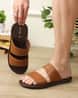 Buy Shein Men's Tan Flip Flops - Image 1