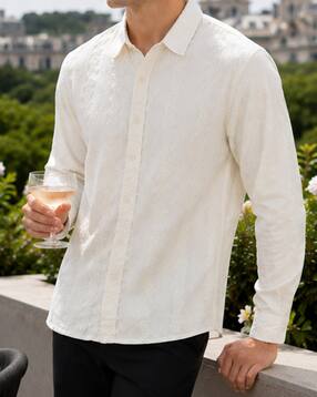 Shein Men Vacay Spread Collar Full Sleeve Self-Designed Shirt-picture-37