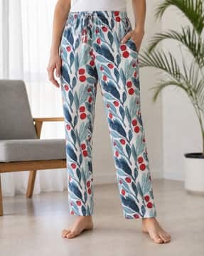 Shein Shein Women Elasticated Drawstring Waist Graphic Print Pyjama