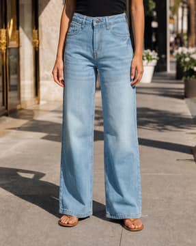 Shein Shein Women Full Length Mid Wash Jeans