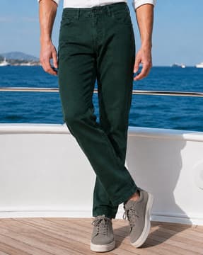 Shein Shein Men Full Length Stone Wash Jeans