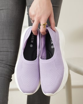 Shein Shein Women Self Designed Slip On Walking Shoe
