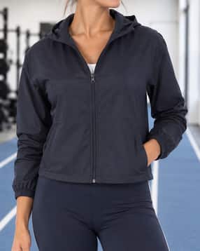 Shein Women Full Sleeve Short Hooded Jacket With Pocket-picture-35