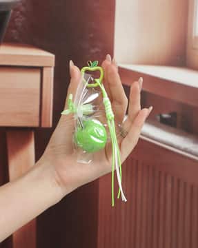 Shein Shein Women Wrapped Apple Shaped Bag Charms