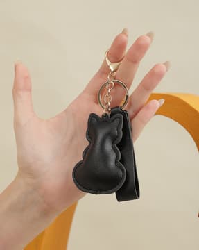 Shein Shein Women Cat Shaped Bag Charm With Wristlet Strap
