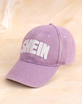 Shein Shein Women Typographic Embroidered Denim Style Baseball Cap
